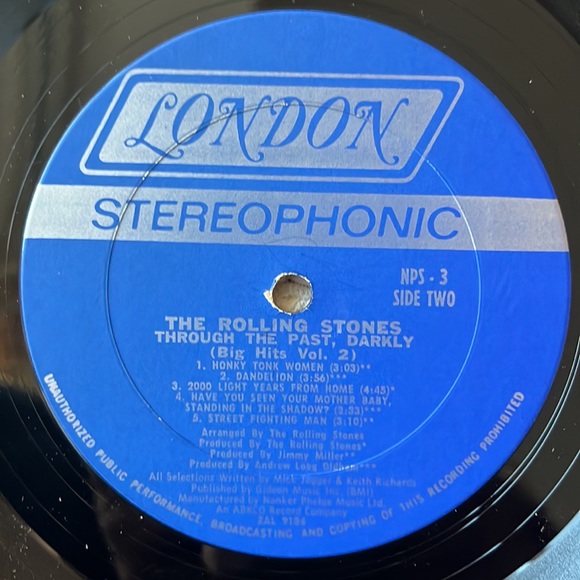 The Rolling Stones -“Through The Past, Darkly (Big Hits Vol. 2)” Vinyl LP - Picture 5 of 5